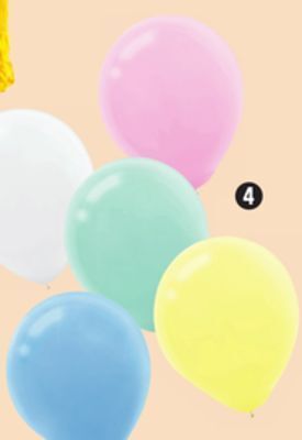 Canadian Tire Partycity 5 mini latex balloons offer