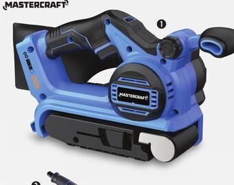Canadian Tire Mastercraft 20v belt sander offer