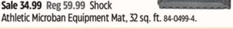 Canadian Tire Shock athletic microban equipment mat, 32 sq.ft offer
