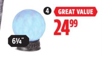 Canadian Tire For living animated led light-up crystal ball offer