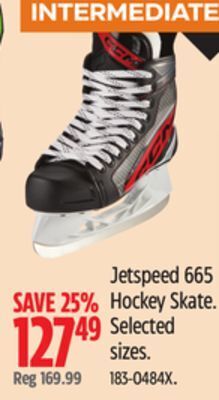 Canadian Tire Ccm jetspeed 665 hockey skate offer