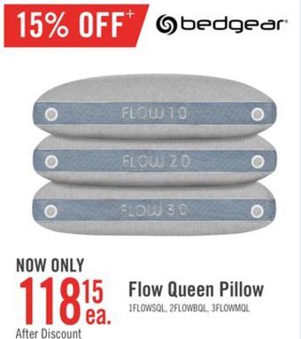 The Brick Bedgear flow 1.0 pillow - stomach sleeper offer