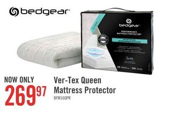 The Brick Bedgear ver-tex 6.1 performance queen mattress protector offer