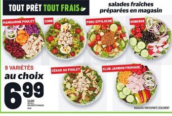 Metro Salade | salad offer