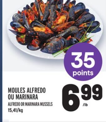 Metro Moules alfredo ou marinara | alfredo or marinara mussels offer