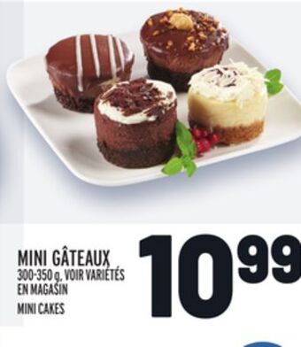 Metro Mini gâteaux | mini cakes offer