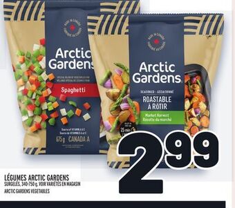 Metro Légumes arctic gardens | arctic gardens vegetables offer