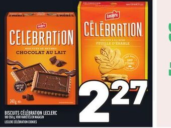 Metro Biscuits célébration leclerc | leclerc célébration cookies offer