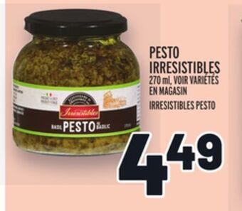 Metro Pesto irresistibles | irresistibles pesto offer
