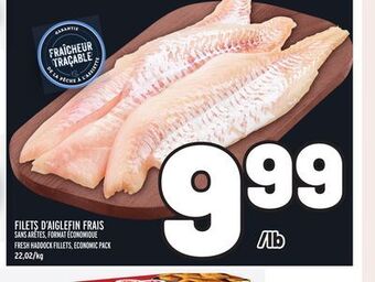 Metro Filets d'aiglefin frais | fresh haddock fillets offer