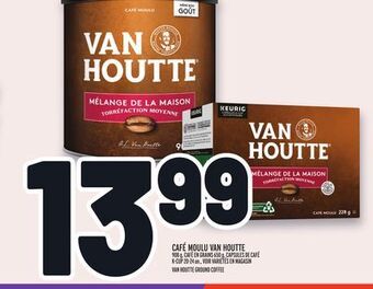 Metro Café moulu van houtte | van houtte ground coffee offer