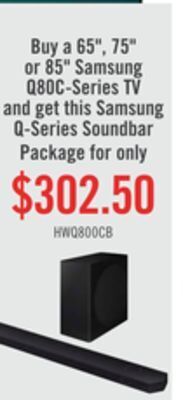 The Brick Samsung q-series 5.1.2-channel soundbar offer