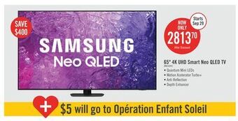 The Brick Samsung 65 qn90c 4k neo qled tv offer