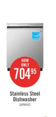 The Brick Lg 24 front control built-in dishwasher with quadwash - ldfn3432t offer