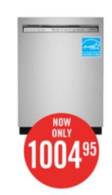 The Brick Kitchenaid 39 db front-control dishwasher with third level rack - kdfe204kps offer