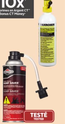 Canadian Tire Select pressure washer detergents offer