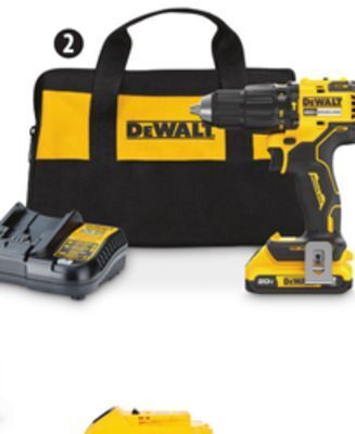 Canadian Tire Dewalt 20v brushless compact 1⁄2 hammer drill offer