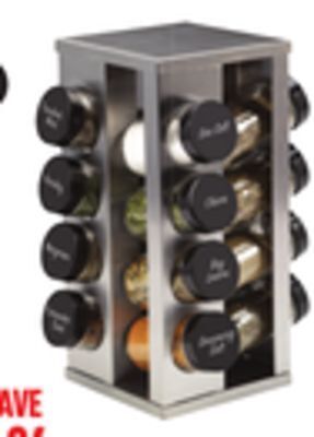 Canadian Tire Kam pre-filled tower spice rack offer