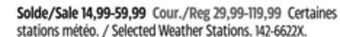 Canadian Tire Selected weather stations offer