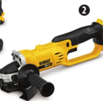 Canadian Tire Dewalt 20v max cordless 4 1⁄2 angle grinder offer