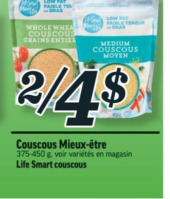 Marché Richelieu Couscous mieux‑être | life smart couscous offer