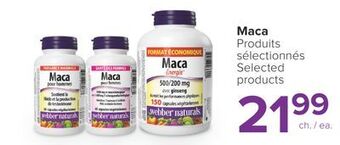 Jean Coutu Webber naturals selected products offer