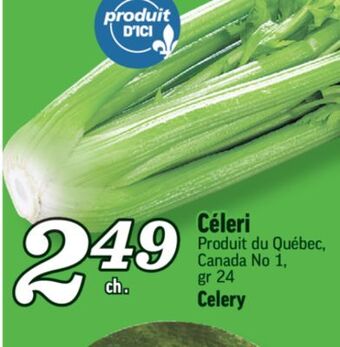 Marché Richelieu Céleri | celery offer