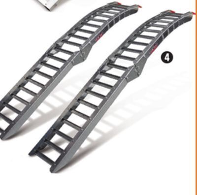 Canadian Tire Steel rung folding arched loading ramp, pair, 84 offer