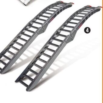 Canadian Tire Steel rung folding arched loading ramp, pair, 84 offer