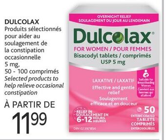 Brunet Dulcolax produits sélectionnés pour aider au soulagement de la constipation occasionnelle 5 mg offer