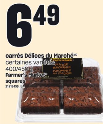 Provigo Carrés délices du marché, 400/450 g offer