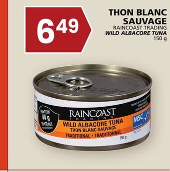 Rachelle-Bery Grocery Raincoast trading wild albacore tuna offer