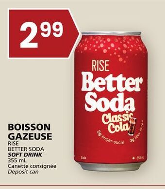 Rachelle-Bery Grocery Rise better soda soft drink offer