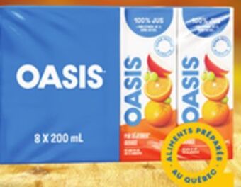 Provigo Oasis jus, 8 x 200 ml offer