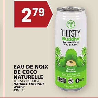 Rachelle-Bery Grocery Thristy buddha naturel coconut water offer