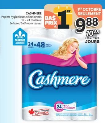 Brunet Cashmere papiers hygiéniques sélectionnés offer