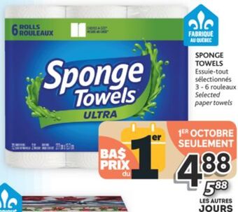 Brunet Sponge towels essuie-tout sélectionnés offer
