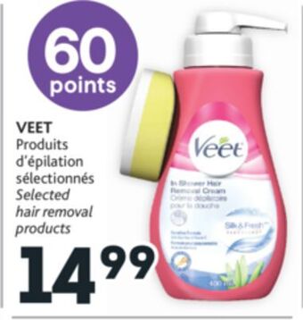 Brunet Veet produits d'épilation sélectionnés offer