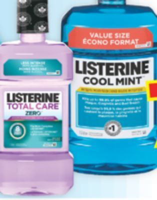 Brunet Listerine rince-bouches sélectionnés offer