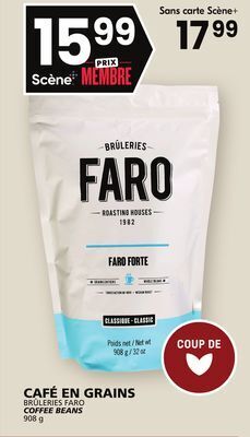 Rachelle-Bery Grocery Brûleries faro coffee beans offer