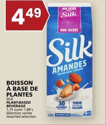 Rachelle-Bery Grocery Silk plant-based beverage offer