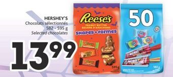 Brunet Hershey's chocolats sélectionnés offer
