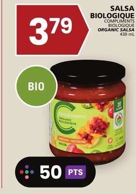 Rachelle-Bery Grocery Compliments biologique organic salsa offer
