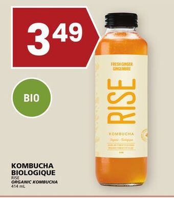 Rachelle-Bery Grocery Rise organic kombucha offer