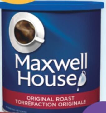 Brunet Maxwell house café moulu sélectionné offer