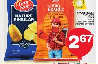 Marches Tradition Yum yum chips offer
