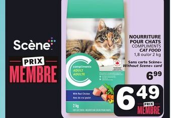 Marches Tradition Compliments cat food offer