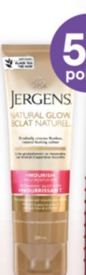 Brunet Jergens autobronzants sélectionnés offer