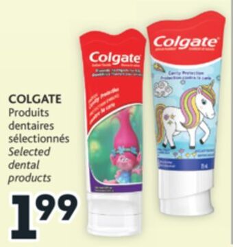 Brunet Colgate produits dentaires sélectionnés offer