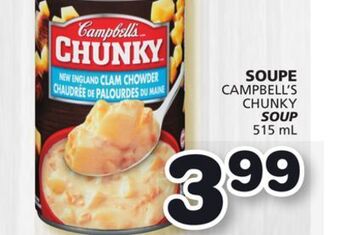 Marches Tradition Campbell's chunky soup offer